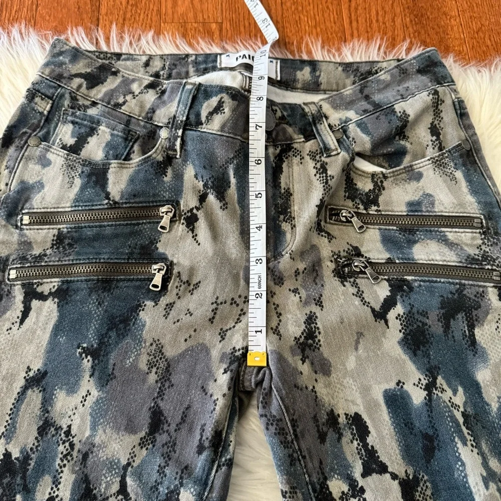 PAIGE snakeskin edgemont